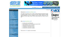 Desktop Screenshot of dentalclassifieds.com